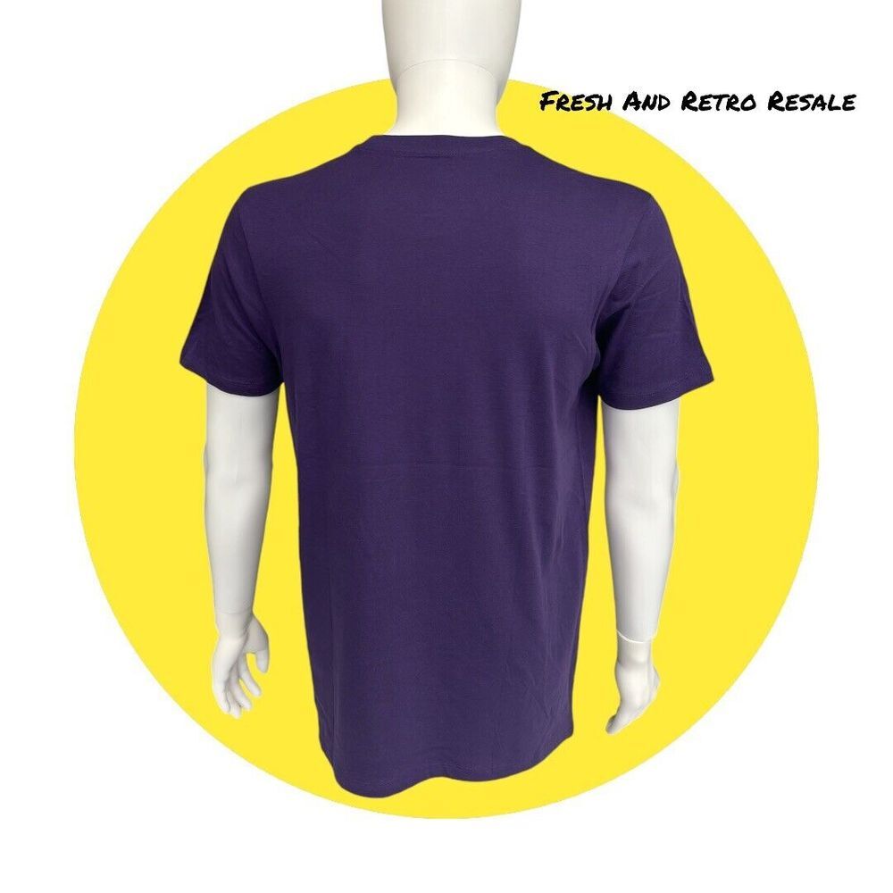 Minnesota Vikings NFL T shirt purple Large brand 47 apparel slip on Soft new - Picture 5 of 7